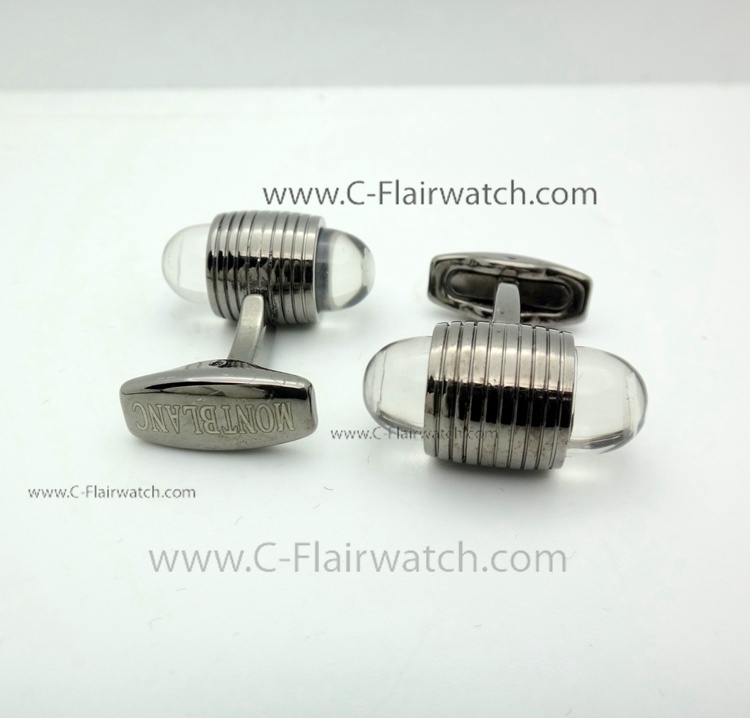Low Price Montblanc Urban Walker Cufflinks - All Black